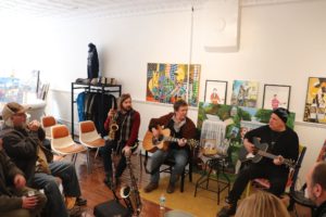 Live music at the Madison Area Arts Alliance along the Lewis and Clark Historic Trail