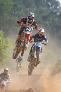 Watch a motocross race at the Saline County Fair in Southern Illinois.