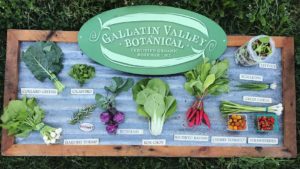 Fresh produce at Rocky Creek Farm on the Lewis and Clark National Historic Trail