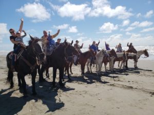 The Long Beach Horse Rides experience is fun for the whole family