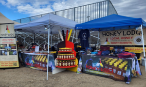 Honey Lodge pop-up vendor